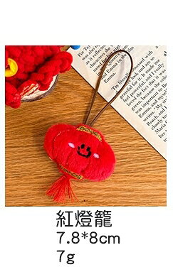 [Hare.D]現貨 新年 絨毛掛件 馬年 包包 掛件 掛飾 可寫字 姓名掛飾 包包配件 情侶吊飾 包包裝飾品 0
