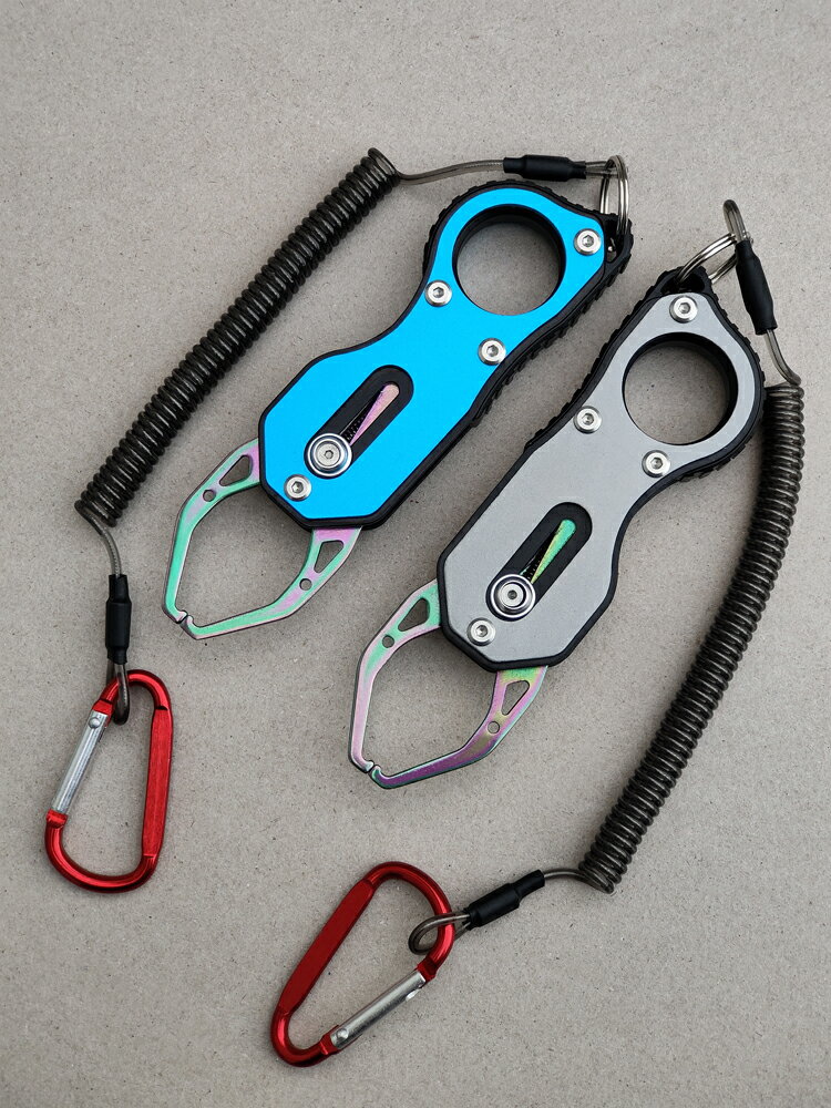 路亞鉗 釣魚鉗 迷你控魚器 304不銹鋼夾魚器便攜微物路亞釣魚工具溪釣魚嘴夾魚鉗