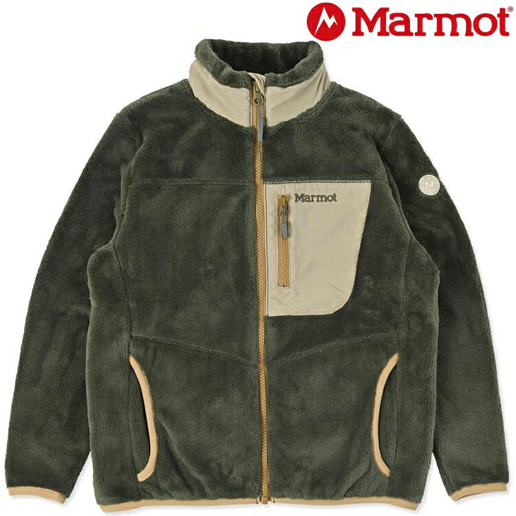 Marmot 土撥鼠 Baigone Fleece Jacket 兒童款 絨毛保暖外套/刷毛外套 TSAKF104 J027 卡其綠