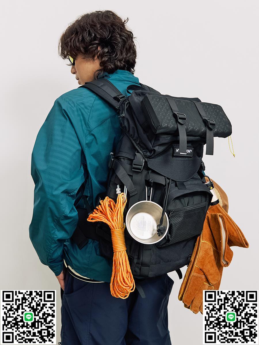 MYE潮牌機能大容量揹包男夏季戶外登山包旅遊防水旅行出遊雙肩包-淘淘屋