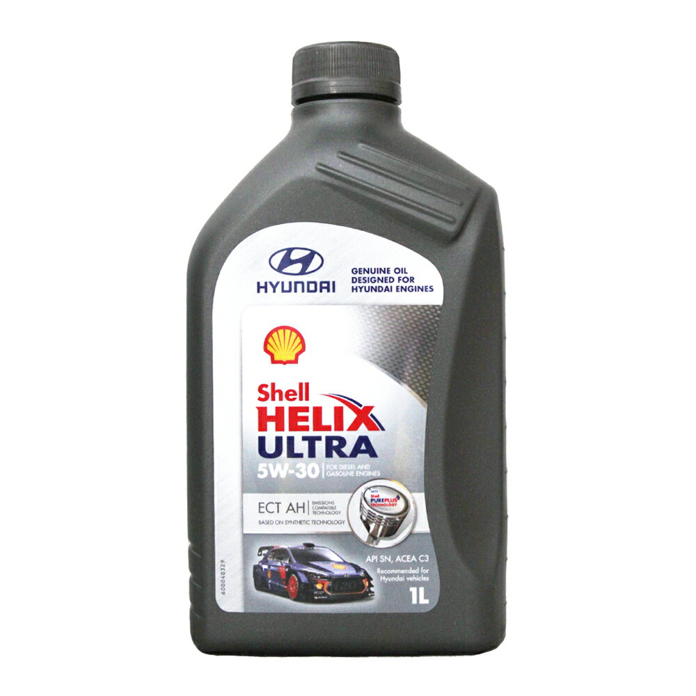 SHELL HELIX ULTRA ECT AH C3 HYUNDAI 5W30 現代汽車 原廠機油【APP下單最高22%點數回饋】