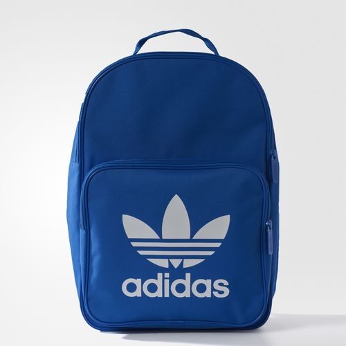 Adidas ORIGINALS TREFOIL BACKPACK 背包 後背包 雙肩 軟墊 經典 休閒 藍【運動世界】BK6722