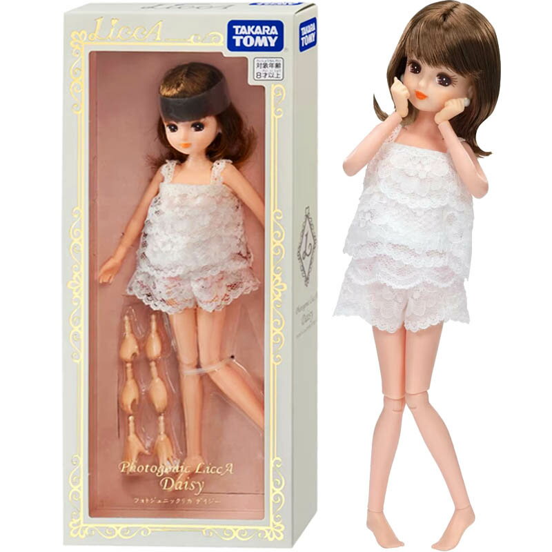 【Fun心玩】LA93364 正版 黛西 可動關節娃娃 LiccA 莉卡娃娃 Photogenic LiccA 洋娃娃