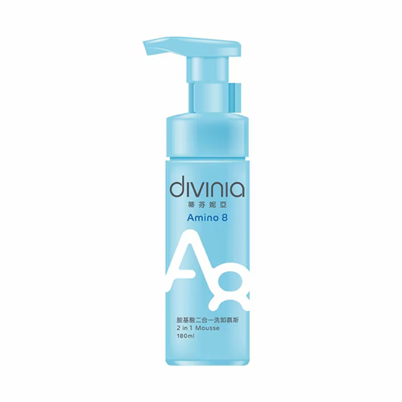 Divinia 蒂芬妮亞 胺基酸二合一洗卸慕斯 180ml