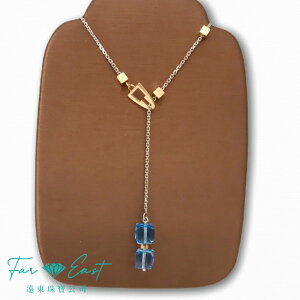 FAR EAST Jewellery & Co. 18K金套鍊-藍色情挑
