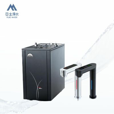 【宮黛 GUNGDAI 】GD-800 廚下型觸控式三溫飲水機(時尚銀/消光黑) 搭【聯合利華 Pureit 】600加侖 RO逆滲透淨水器 1