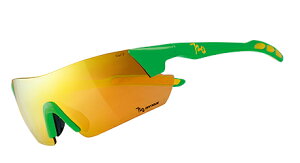 【【蘋果戶外】】720armour B369-5 kamikaze 螢光綠 冠軍金多層鍍膜 PC防爆 飛磁換片 自行車眼鏡 風鏡 防風眼鏡 運動太陽眼鏡