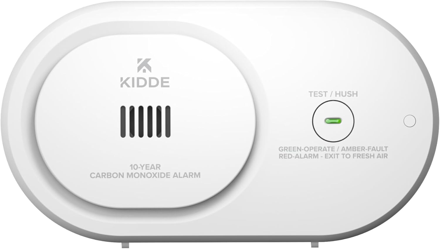 [6美國直購] Kidde COB10 一氧化碳偵測器 警報器 密封充電電池式 無-低電量提示