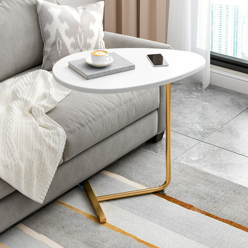 【品質保證】邊幾 茶幾 沙發小戶型家用客廳迷你小桌子現代簡約創意C型邊桌輕奢