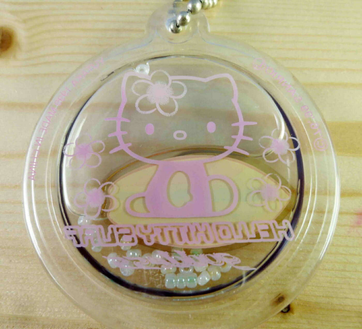 【震撼精品百貨】Hello Kitty 凱蒂貓 KITTY鑰匙圈-衝浪 震撼日式精品百貨