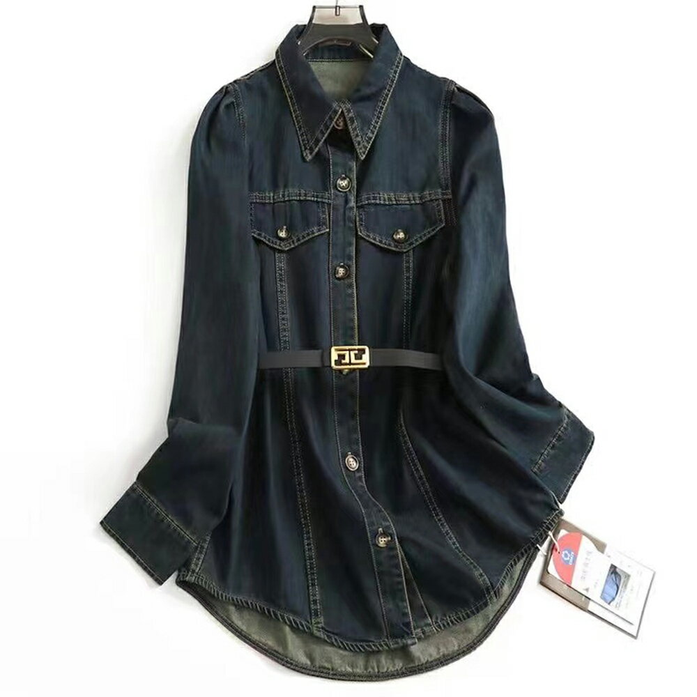 ＊ORead＊復古牛仔襯衫上衣(2色S~XL)