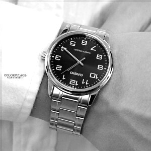 CASIO手錶 基本款黑色數字鋼錶【NECE3】