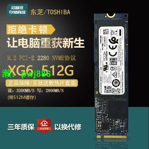 東芝 XG6 512G M2 NVME 2280 M.2 PCIE 筆記本固態硬碟 PM981A 1T