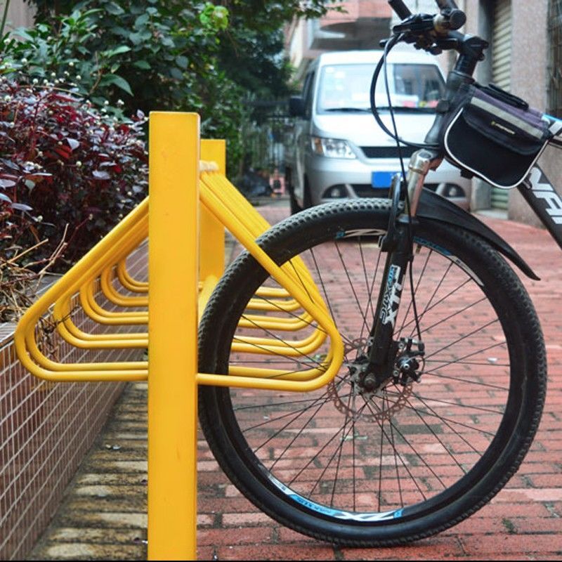 {臺灣公司 可開發票 快速出貨} 自行車停車位電瓶車室內停車架平衡車卡位架固定支架環形擺放架