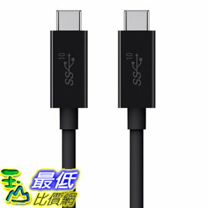 [7美國直購] 充電線 Belkin 100-Watt 3.1 USB-C to USB-C Charging Cable (3.3 Feet / 1 Meter)