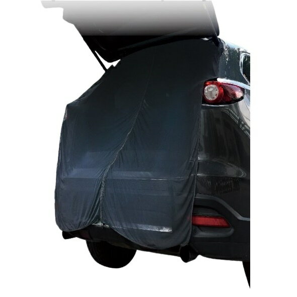 權世界@汽車用品 OMyCar汽車尾門用高彈力通用型隔熱遮陽車用防蚊紗窗 尾門防蚊罩 AA990827