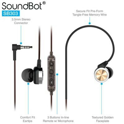 美國聲霸SoundBot SB303 運動防汗極輕型耳機 耳掛式耳機 運動耳機 強強滾 生活市集