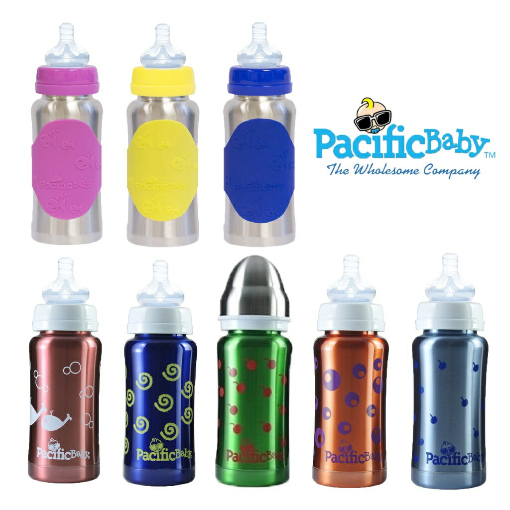 美國 Pacific Baby 不鏽鋼保溫太空瓶120ml 200ml（多款可選）