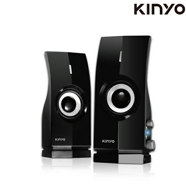 KINYO耐嘉 PS-400 多媒體音箱 喇叭 雙聲道 2.0音箱 3.5mm插孔 外接耳機 電腦喇叭