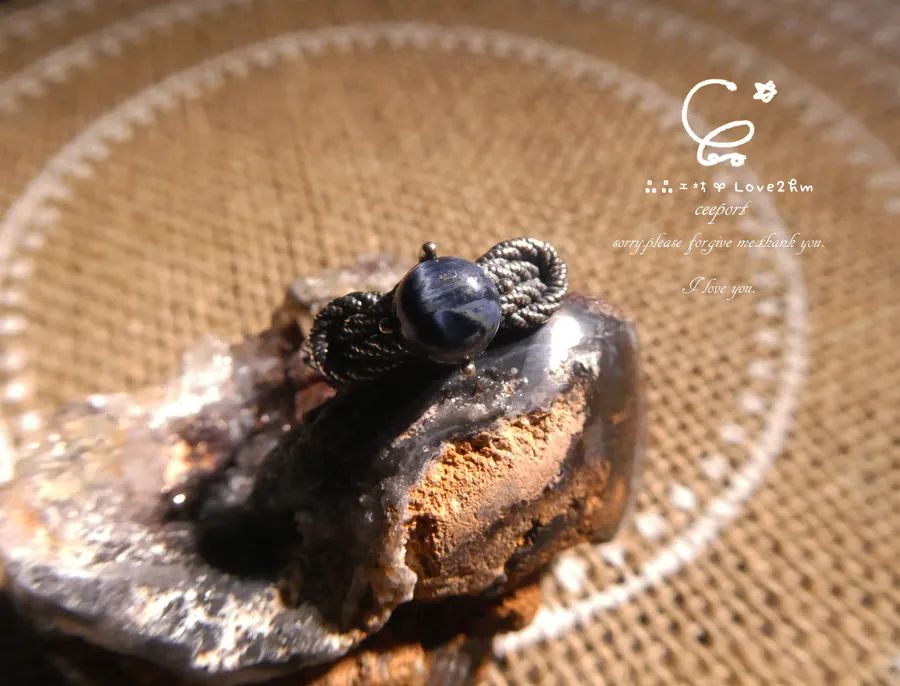 彼得石s925純銀戒指 彼得石 純銀戒指 925純銀 晶晶工坊-love2hm 46223 7