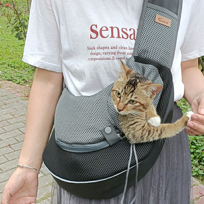 貓籠 寵物提袋 貓包外出便攜狗狗外出包背包外出便攜貓咪胸前包寵物背包溜貓包袋『my2604』