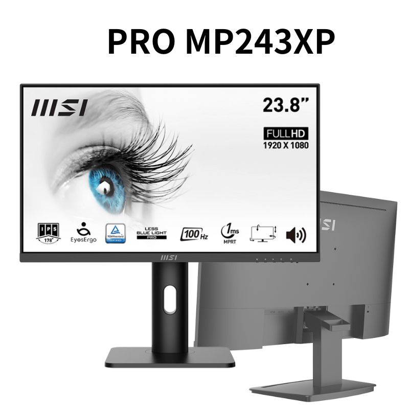 【最高現折268】MSI 微星 PRO MP243XP 24型 IPS商用美型螢幕