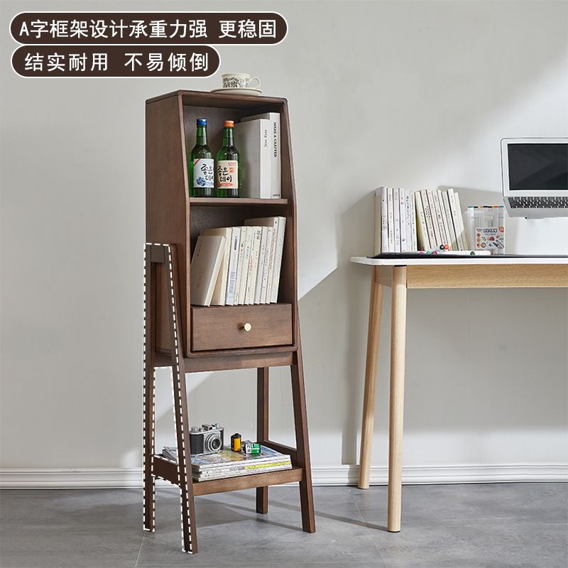 免運/可開票 實木書架多層收納置物架家用簡約客廳沙發臥室書房簡易落地書櫃