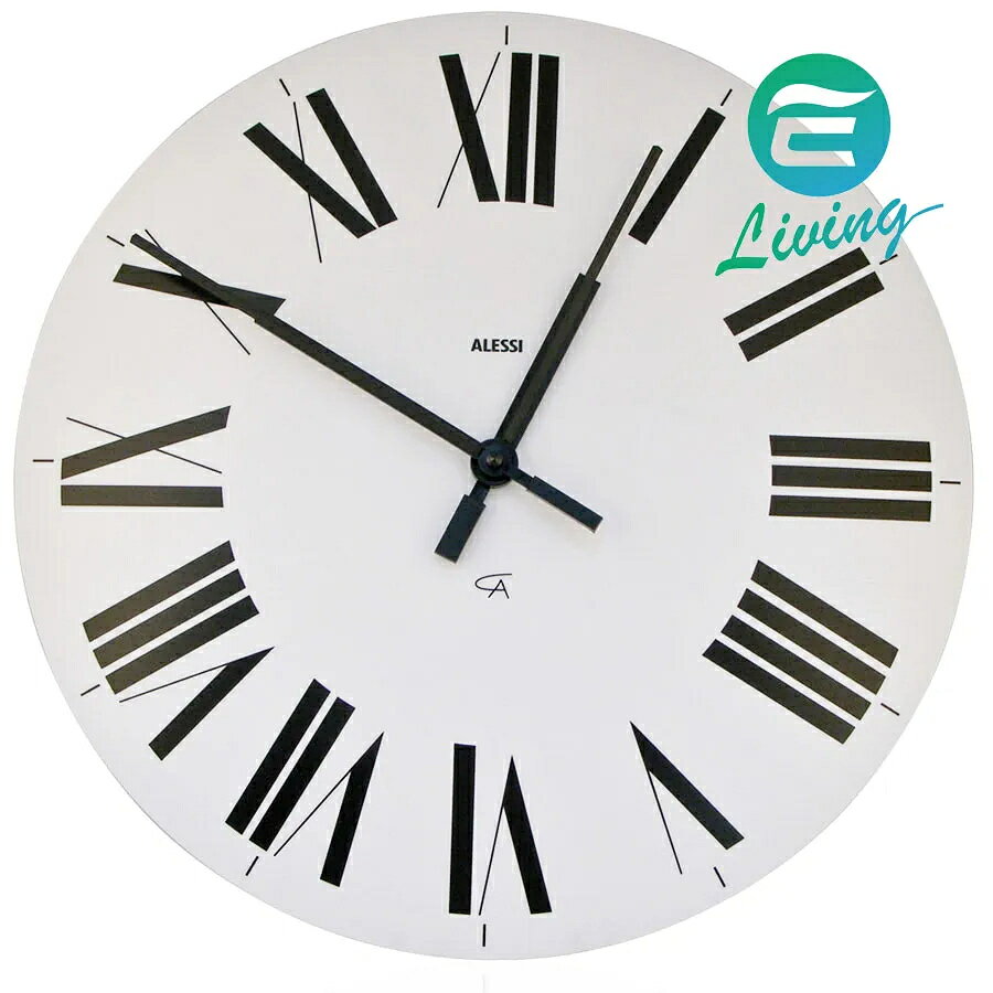 ALESSI 時鐘(白) FIRENZE WALL CLOCK WHITE #12 W