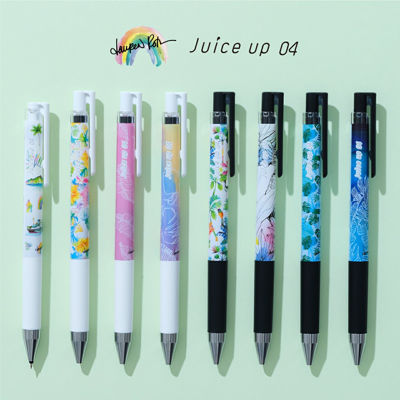 【文具通】即將鑿售 PILOT パイロット 百樂 Juice up ジュースアップ 超級果汁筆 ボールペン 0.4 Lauren Roth 夏威夷知名藝術家 Lauren Roth 聯名合作 數量限定で発売中! 另有售 Acroball 0.5 輕油筆 A1302393【APP滿額下單10%點數(單一帳號最高1000點)】9/30止