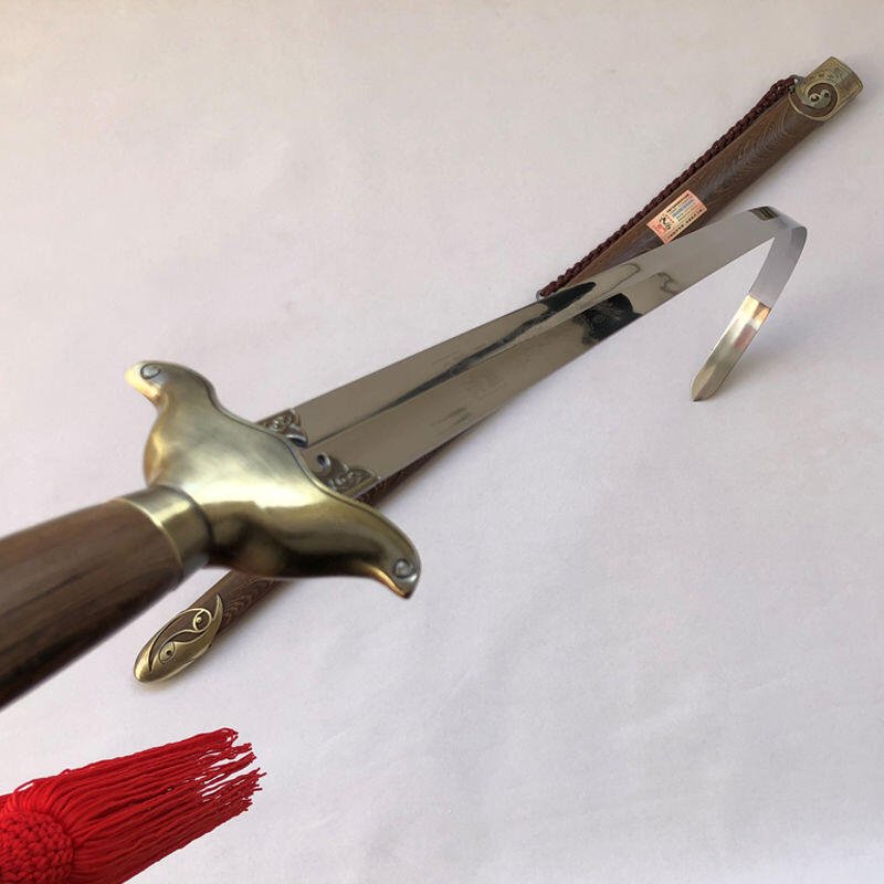 【新品】太極劍武術劍不銹鋼龍泉楊氏男女軟劍健身劍武術劍晨練劍未開刃 1