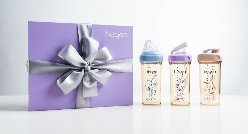 【hegen】紫綻花漾禮盒 /彌月送禮 ★衛立兒生活館★ 2