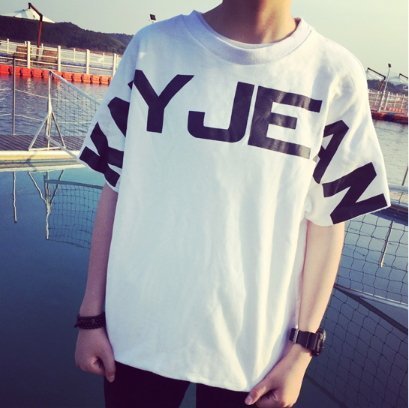 歐美 JET 上衣  蝙蝠袖 五分袖