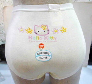 【震撼精品百貨】Hello Kitty 凱蒂貓 KITTY內衣褲-內褲-黃花-140CM 震撼日式精品百貨