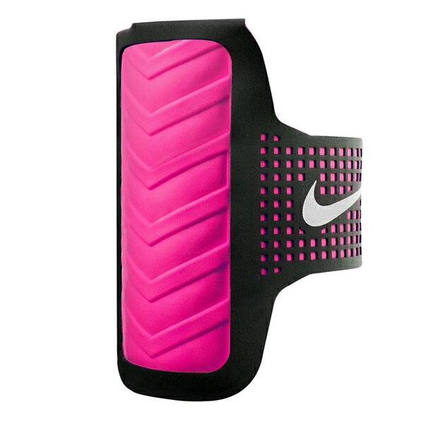 Nike DT Arm Band [NRN41082OS] 女 運動 慢跑 自行車 輕量 手機 臂包 4.7吋 黑 粉紅