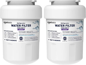 [3美國直購] Amazon Basics Replacement GE MWF Refrigerator Water Filter Cartridge - Pack of 2, Premium Filtration 濾芯