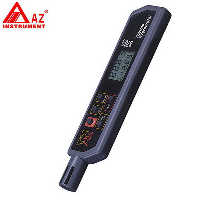 【免運】衡欣AZ8709/AZ8708/筆式溫溼度計 筆式溫溼度儀 自動校準 溼度及溫度