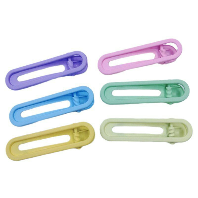 【台灣現貨】時尚配件 髮飾 髮夾 鯊魚夾 大嘴夾 邊夾  ins風糖果色髮夾女側邊夾鴨嘴夾bb夾小發卡子甜美劉海夾子頭飾 4