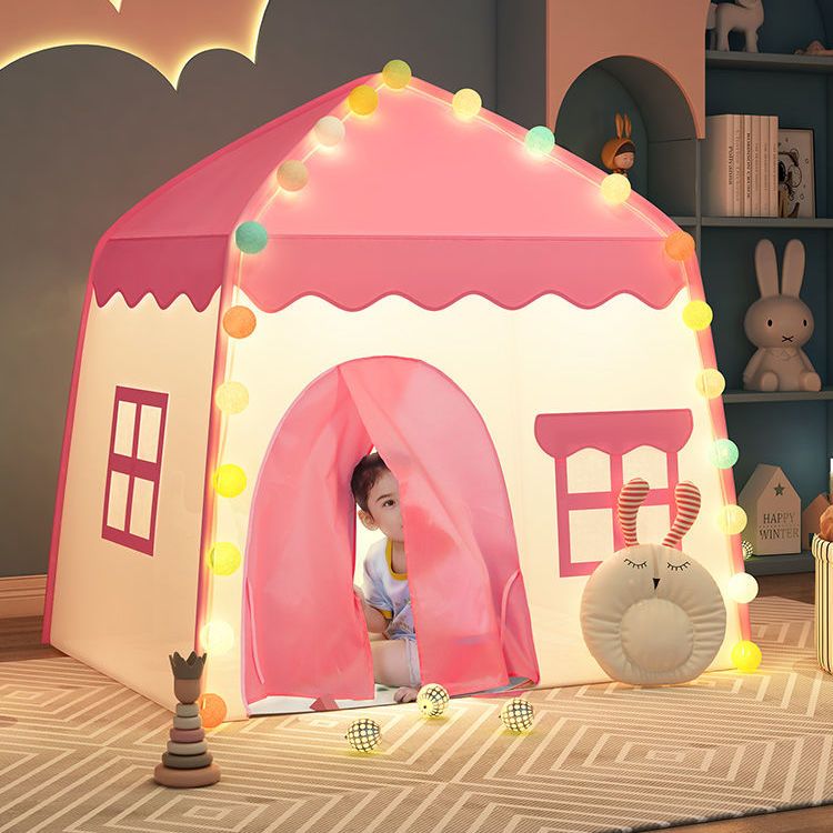 免運 可開發票 小帳篷兒童室內游戲公主屋過家家用小型城堡女孩男孩玩具睡覺床上 快速出貨