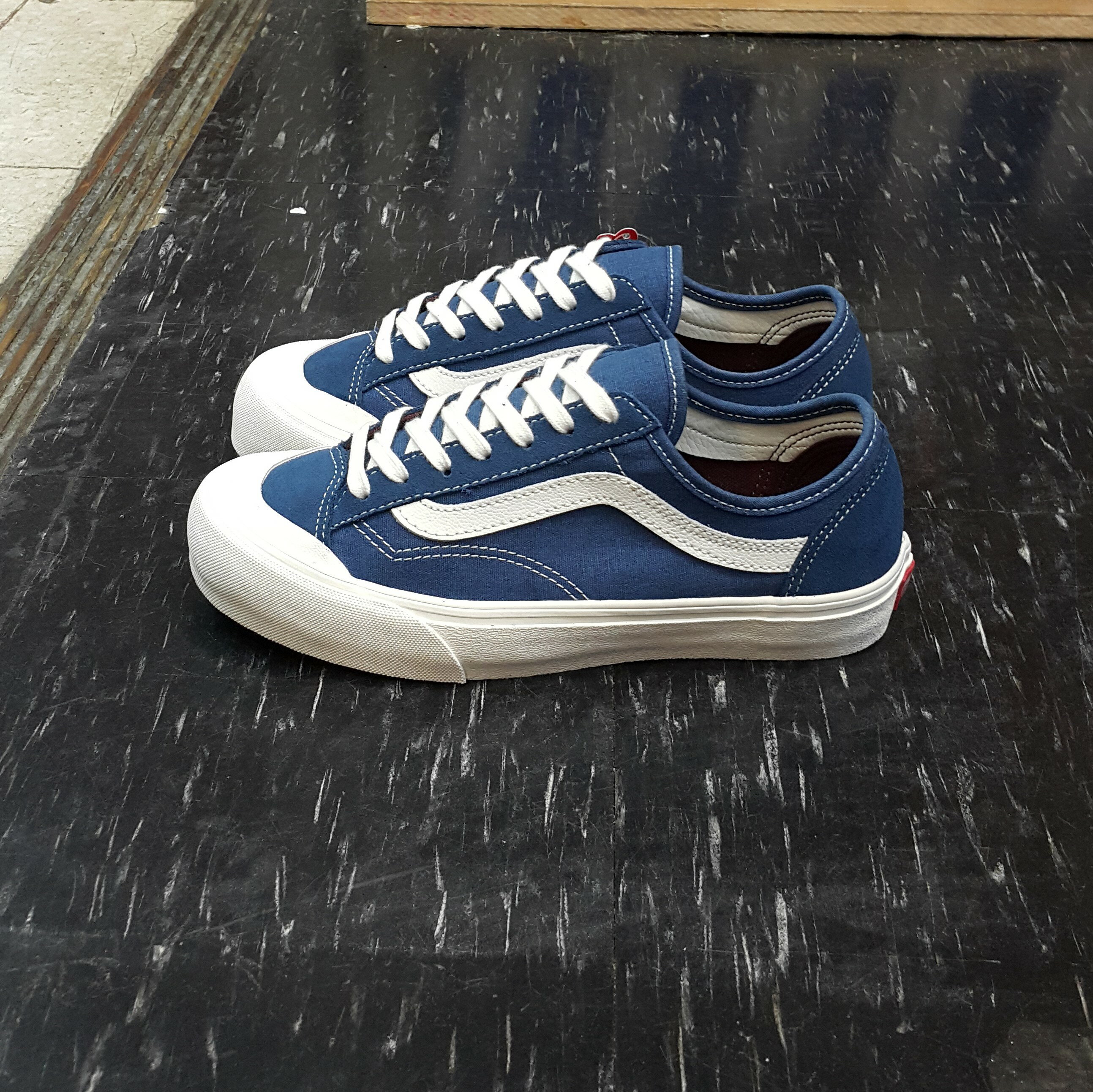 VANS Style 36 Decon SF Dark Denim 藍色 麂皮 帆布 單寧 ULTRACUCH 鞋墊 板鞋