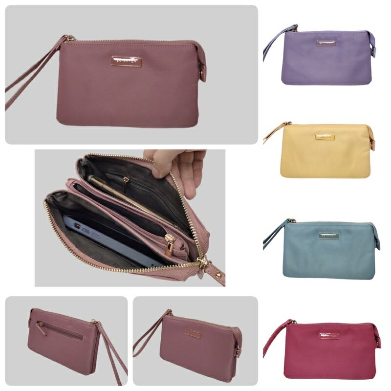 （現貨8色）🎀SHINYTON 5層厚磅防水尼龍小包🎀手拿包、多層包、零錢包、卡片包、長夾包、手提包、手機包