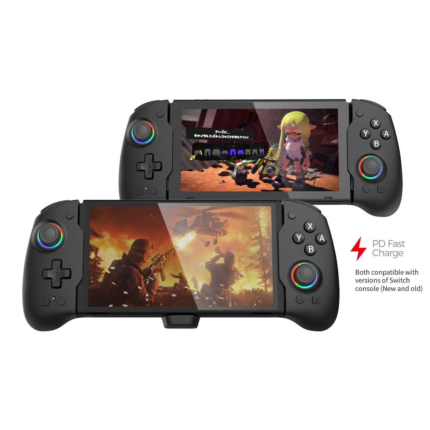 TNS19252直插式手柄NS手柄握把switch主機遊戲 即插即用