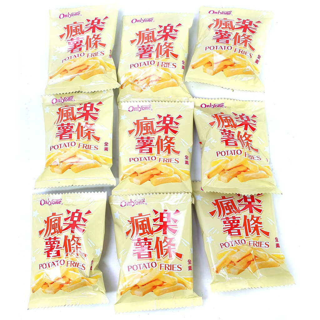 《 Chara 微百貨 》 台灣 瘋樂 薯條 台版 薯條三兄弟 12g 22g 團購 批發 加長版 隨手包 6
