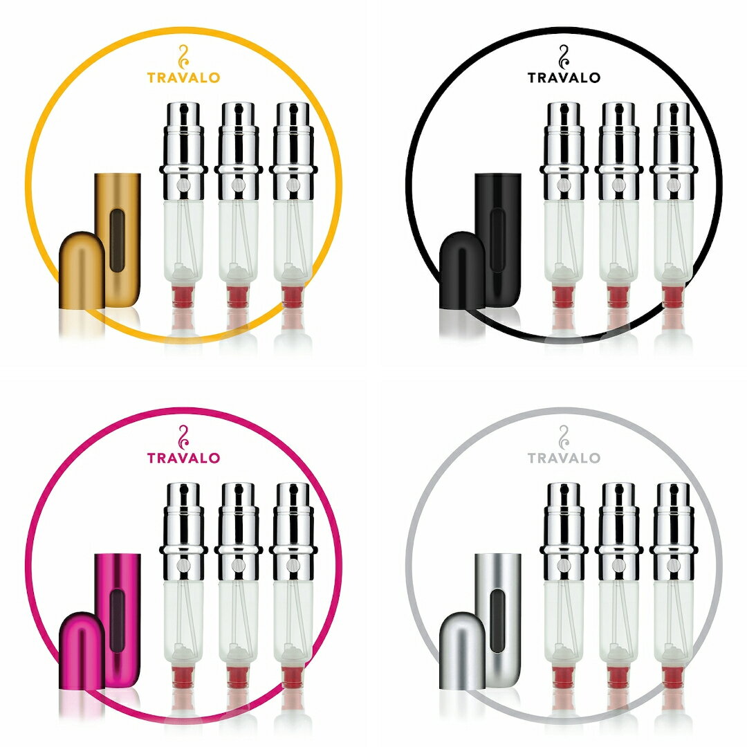 TRAVALO CLASS 經典套裝系列香水分裝瓶｜多色可選