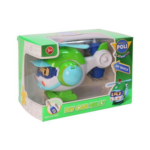 《POLI 波力》赫利拼裝車  東喬精品百貨
