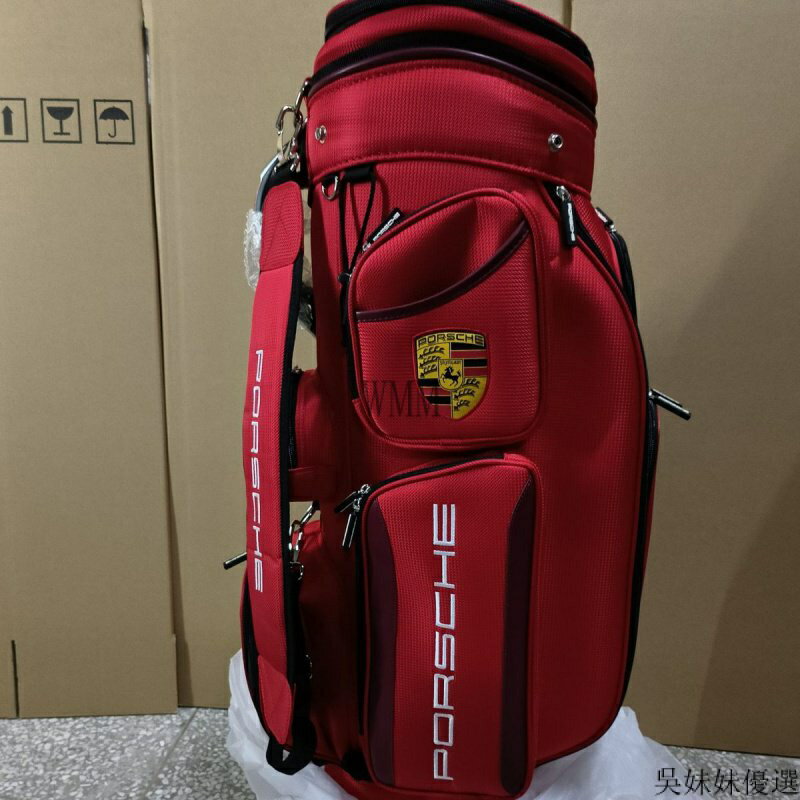 開發票 高爾夫球包 桿包 保時捷高爾夫球包 伸縮萬嚮輪多功能 託運航空golf 裝備精品 高爾夫