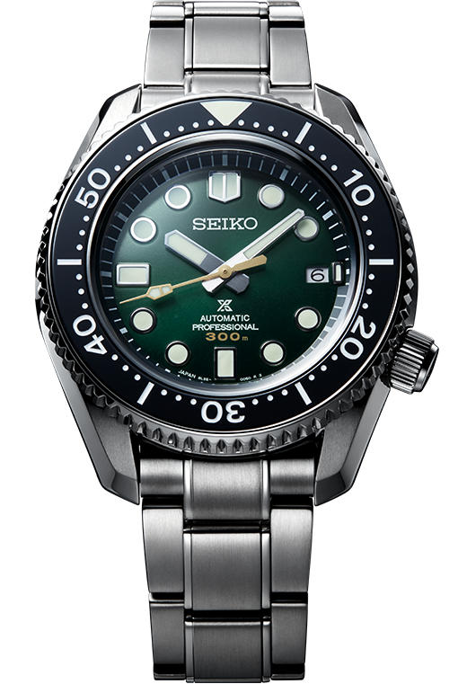 SEIKO 精工錶-黑牌款- PROSPEX 140週年限量300米潛水機械錶 8L35-01E0G(SLA047J1)-44mm-綠面鋼帶【刷卡回饋 分期0利率】【APP下單22%點數回饋】