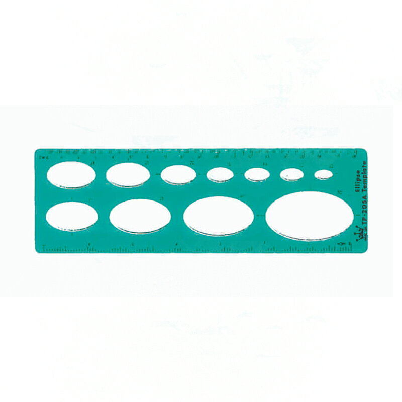 徠福 橢圓定規-60x193x0.8MM /支 TP-205A【APP滿額下單10%點數(單一帳號最高1000點)】9/30止