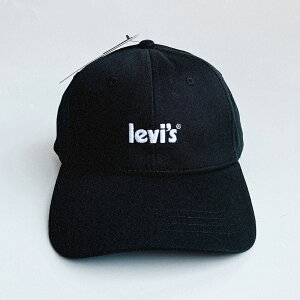 美國百分百【全新真品】Levis 帽子 配件 棒球帽 李維斯 男帽 遮陽帽 logo 街頭 潮流 嘻哈 黑色 CC58