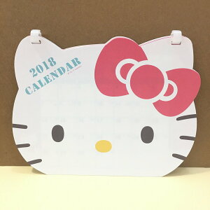 【震撼精品百貨】2018年曆 Hello Kitty 2018 造型小月曆 震撼日式精品百貨