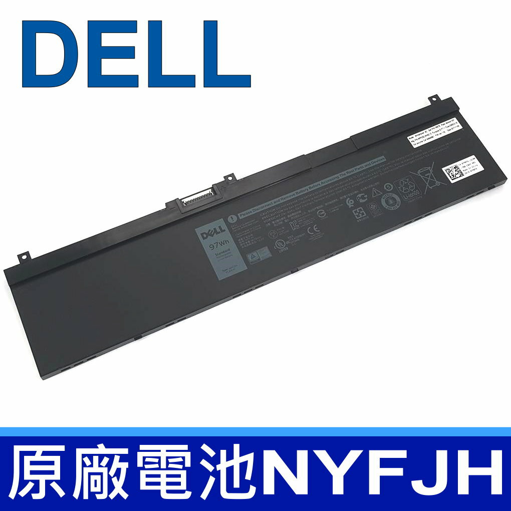 戴爾 DELL NYFJH 6芯 原廠 電池 保固一年